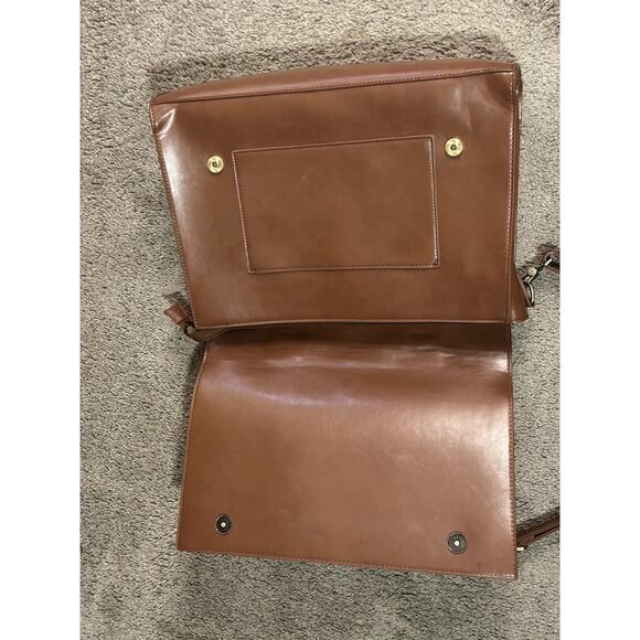 Women's Briefcase Vegan Leather 15.6 inch Laptop Bag for Work Computer Feminine - Picture 12 of 16